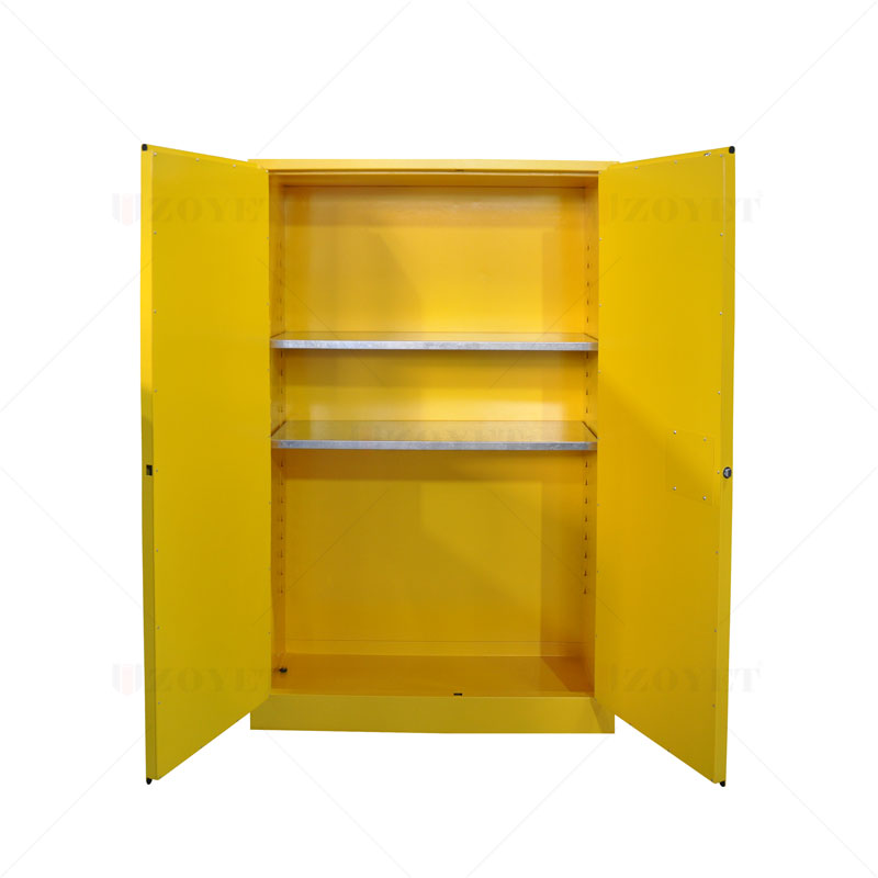通過(guò)EN14470認(rèn)證的45加侖安全柜是什么樣的？(圖1)