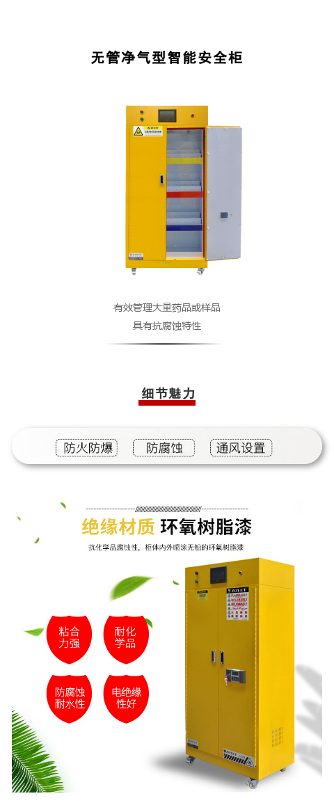 【產品直擊】無管凈氣型智能安全柜(圖1)