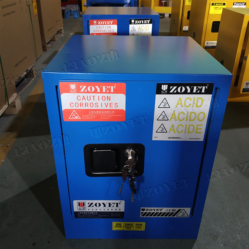 兩個防火柜可以疊放嗎?(圖1) 藍色防火柜