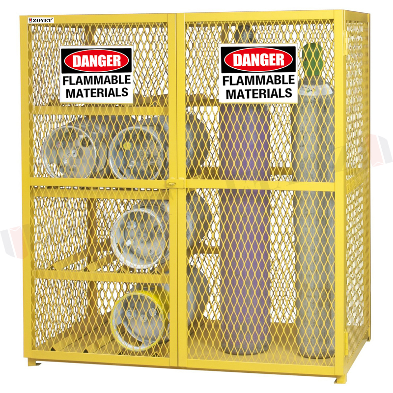 安全網狀氣瓶柜型號(圖5) 安全網狀氣瓶柜型號(圖5)